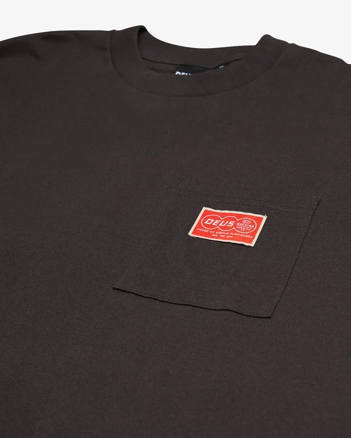 Venture Pocket Tee 8211 Anthracite Men Deus Ex Machina Tees Venture Pocket Tee 8211 Anthracite Men Deus Ex Machina Tees