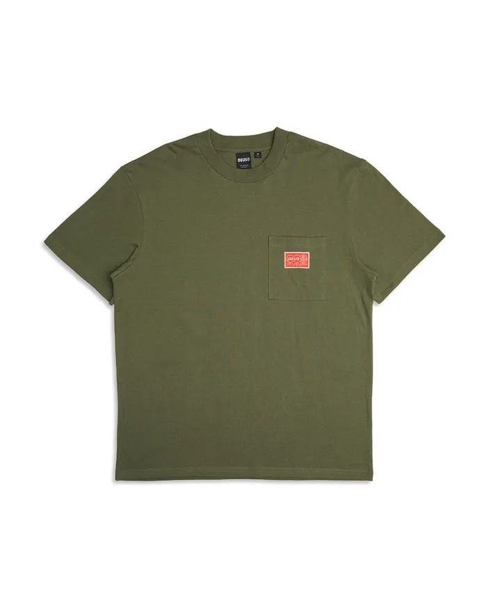 Venture Pocket Tee 8211 Clover Men Deus Ex Machina Tees Venture Pocket Tee 8211 Clover Men Deus Ex Machina Tees