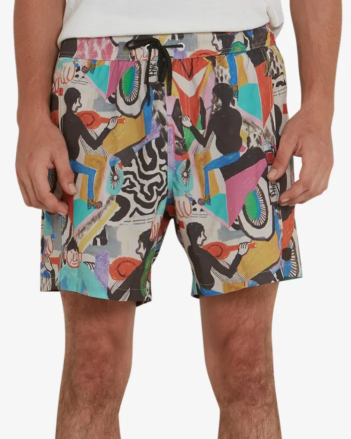 Vespacific Boardshort Mesh 8211 Multi Men Deus Ex Machina Boardshorts