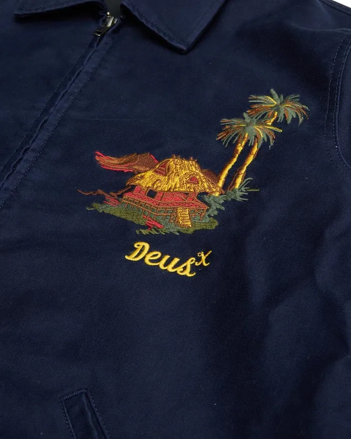 Voodoo Souvenir Jacket 8211 Navy Men Deus Ex Machina Jackets Voodoo Souvenir Jacket 8211 Navy Men Deus Ex Machina Jackets