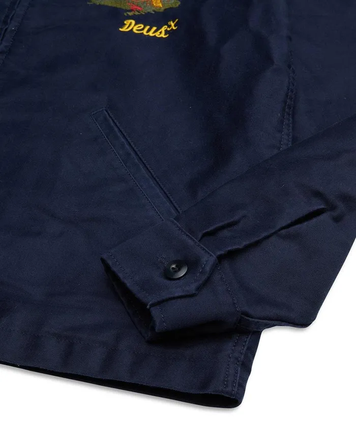 Voodoo Souvenir Jacket 8211 Navy Men Deus Ex Machina Jackets Voodoo Souvenir Jacket 8211 Navy Men Deus Ex Machina Jackets