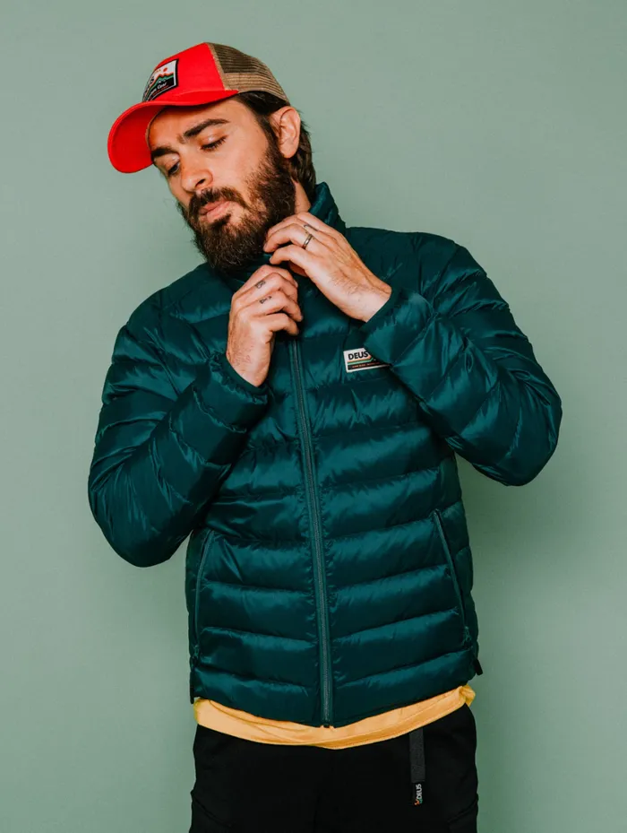 Voyage Down Jacket 8211 Trek Green Men Deus Ex Machina Jackets Voyage Down Jacket 8211 Trek Green Men Deus Ex Machina Jackets