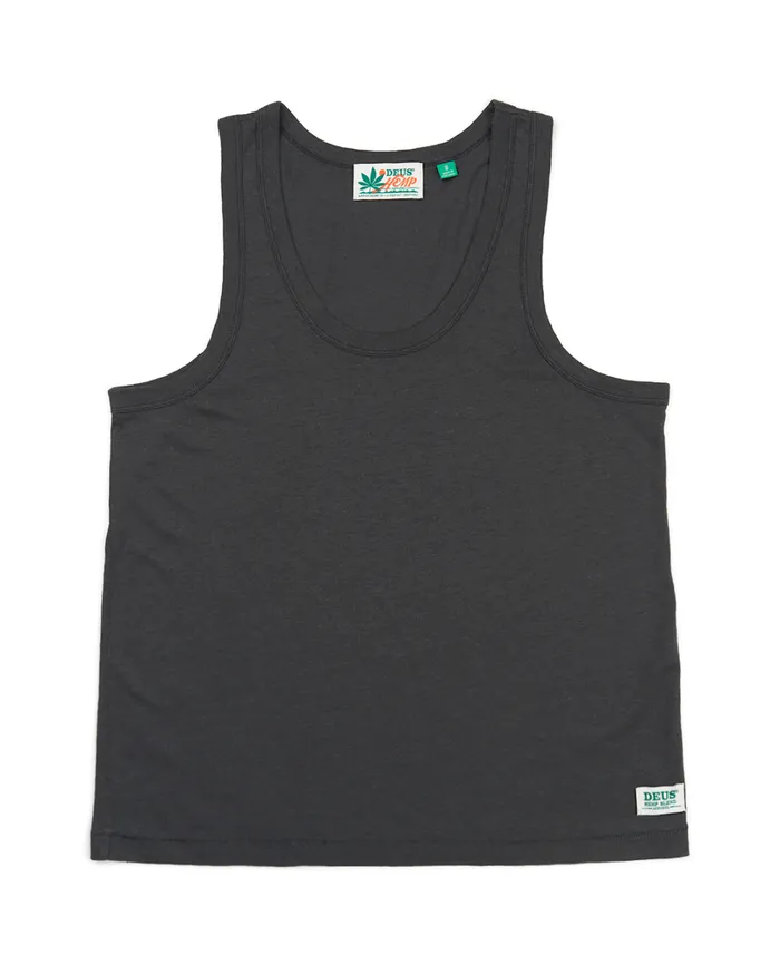 Waverley Tank 8211 Anthracite Women Deus Ex Machina Tees Waverley Tank 8211 Anthracite Women Deus Ex Machina Tees