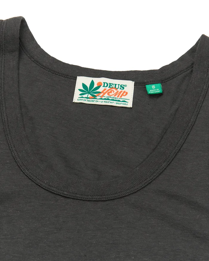 Waverley Tank 8211 Anthracite Women Deus Ex Machina Tees Waverley Tank 8211 Anthracite Women Deus Ex Machina Tees