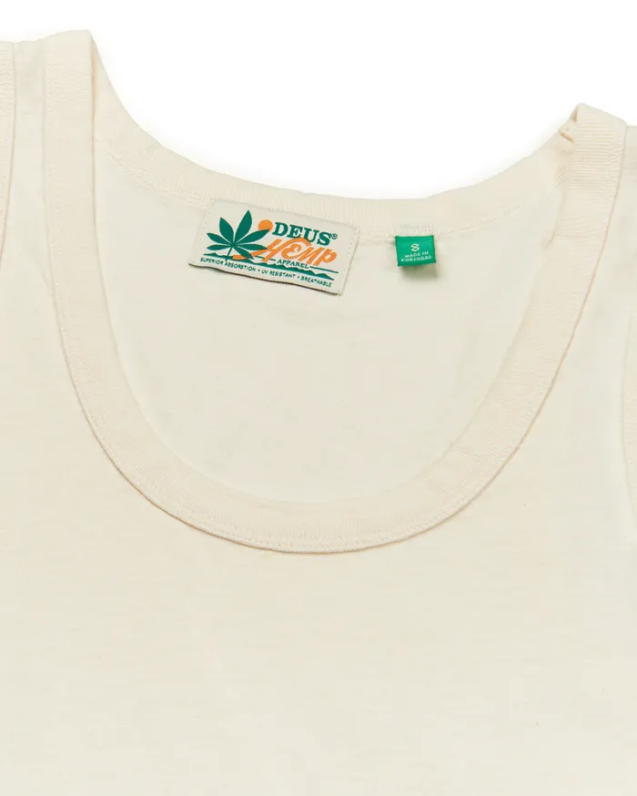 Waverley Tank 8211 Natural Women Deus Ex Machina Tees Waverley Tank 8211 Natural Women Deus Ex Machina Tees