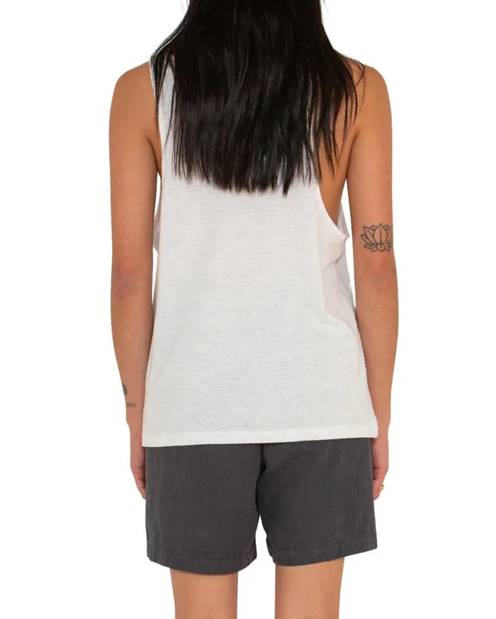 Waverley Tank Oversized Fit 8211 Dirty White Women Deus Ex Machina Tees Waverley Tank Oversized Fit 8211 Dirty White Women Deus Ex Machina Tees