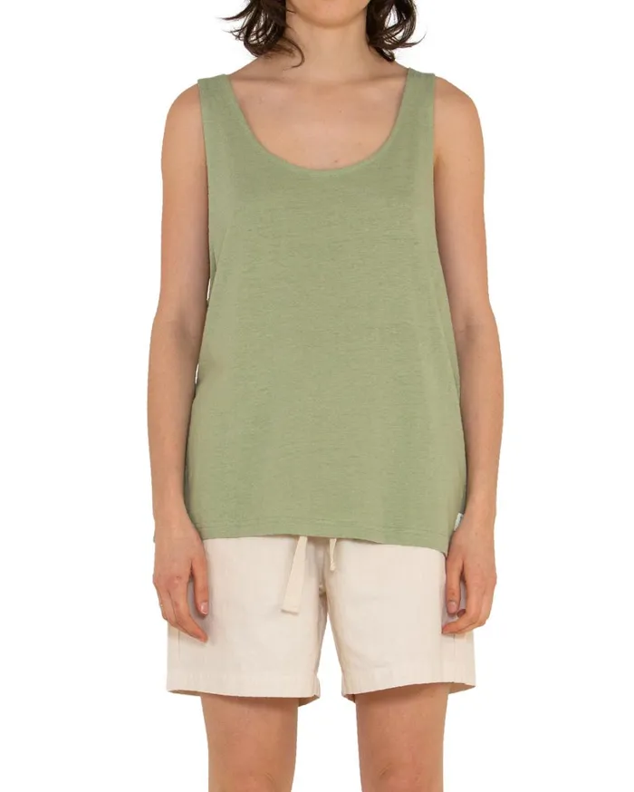 Waverley Tank Oversized Fit 8211 Reseda Women Deus Ex Machina Tees