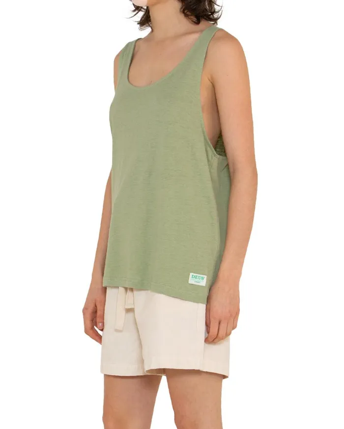 Waverley Tank Oversized Fit 8211 Reseda Women Deus Ex Machina Tees Waverley Tank Oversized Fit 8211 Reseda Women Deus Ex Machina Tees