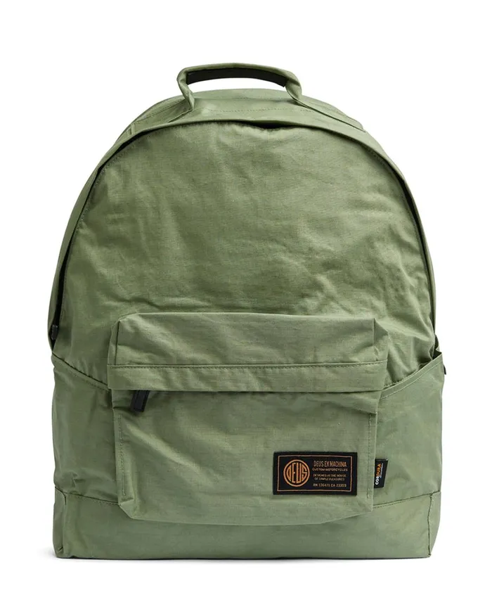 Wayfarer Cordura Backpack 8211 Oil Green WomenMen Deus Ex Machina Bags