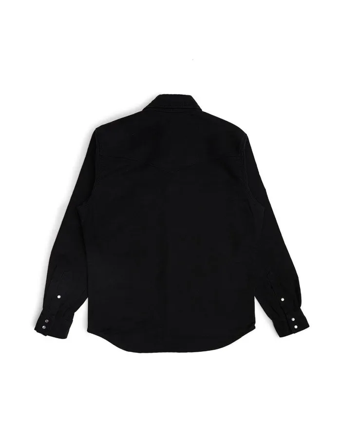 Western Moleskin Shirt 8211 Black Men Deus Ex Machina Shirts Western Moleskin Shirt 8211 Black Men Deus Ex Machina Shirts