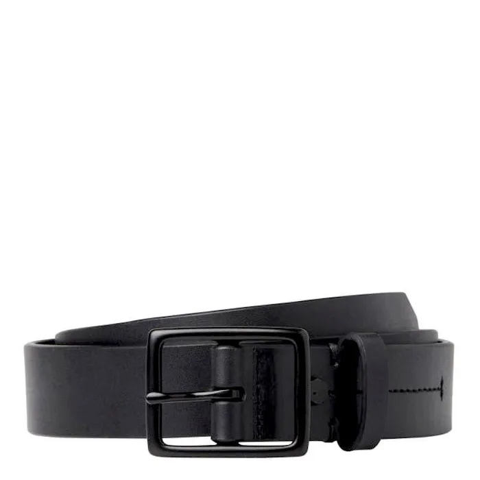 Windsor Smith Belts Men AUSTIN JEAN BELT BLACK LEATHER