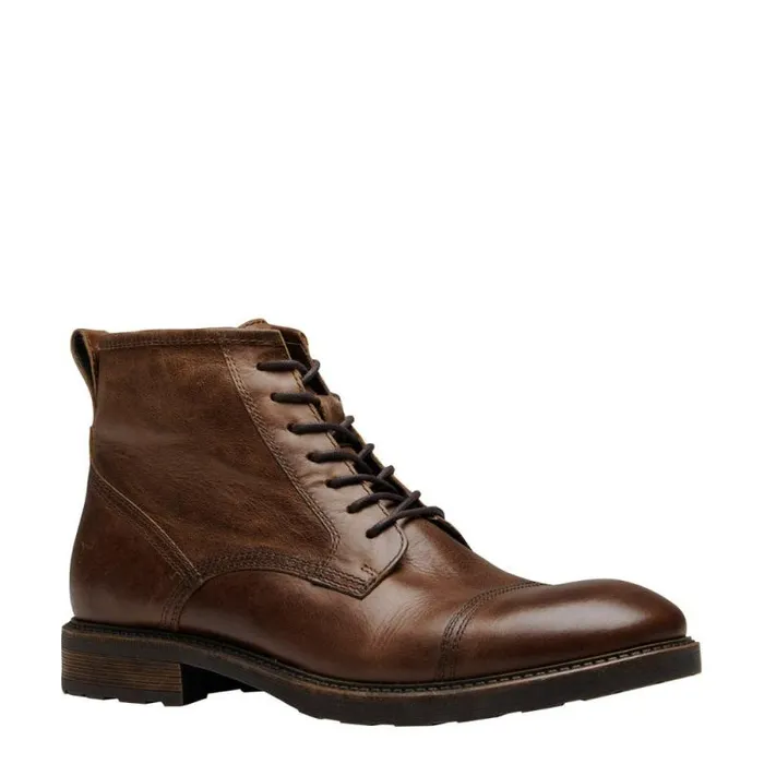 Windsor Smith Boots Men ABEL DARK BROWN LEATHER BOOTS Windsor Smith Boots Men ABEL DARK BROWN LEATHER BOOTS