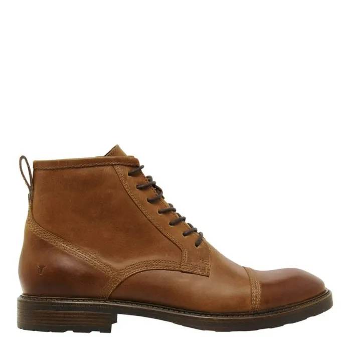 Windsor Smith Boots Men ABEL TAN LEATHER BOOTS