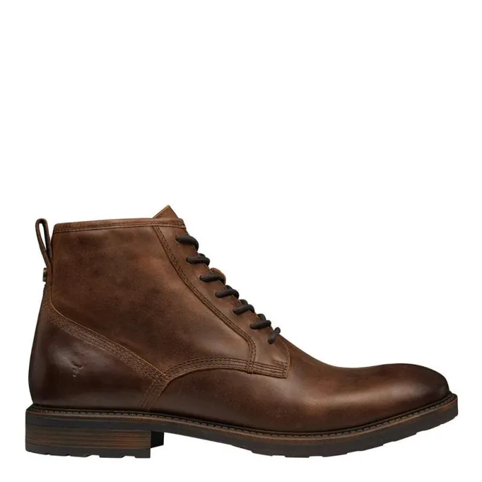 Windsor Smith Boots Men ANSEL DARK BROWN LEATHER BOOTS