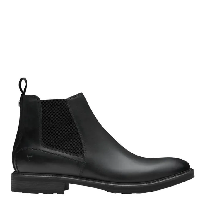 Windsor Smith Boots Men ARLO BLACK LEATHER BOOTS