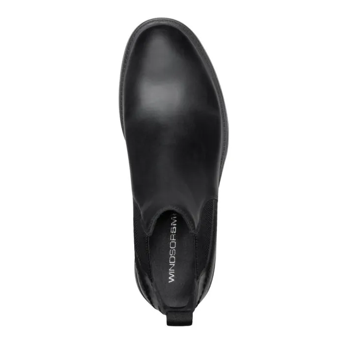 Windsor Smith Boots Men ARLO BLACK LEATHER BOOTS Windsor Smith Boots Men ARLO BLACK LEATHER BOOTS