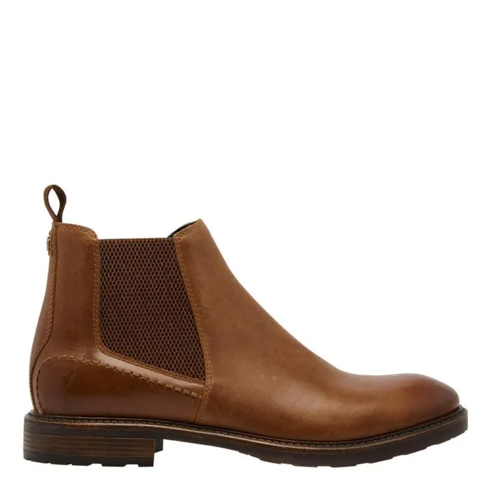 Windsor Smith Boots Men ARLO TAN LEATHER BOOTS
