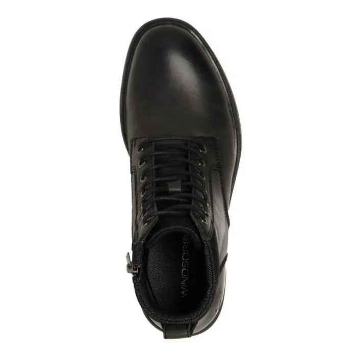 Windsor Smith Boots Men BEAU BLACK LEATHER BOOTS Windsor Smith Boots Men BEAU BLACK LEATHER BOOTS