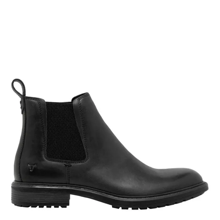 Windsor Smith Boots Men BECKETT BLACK LEATHER BOOTS
