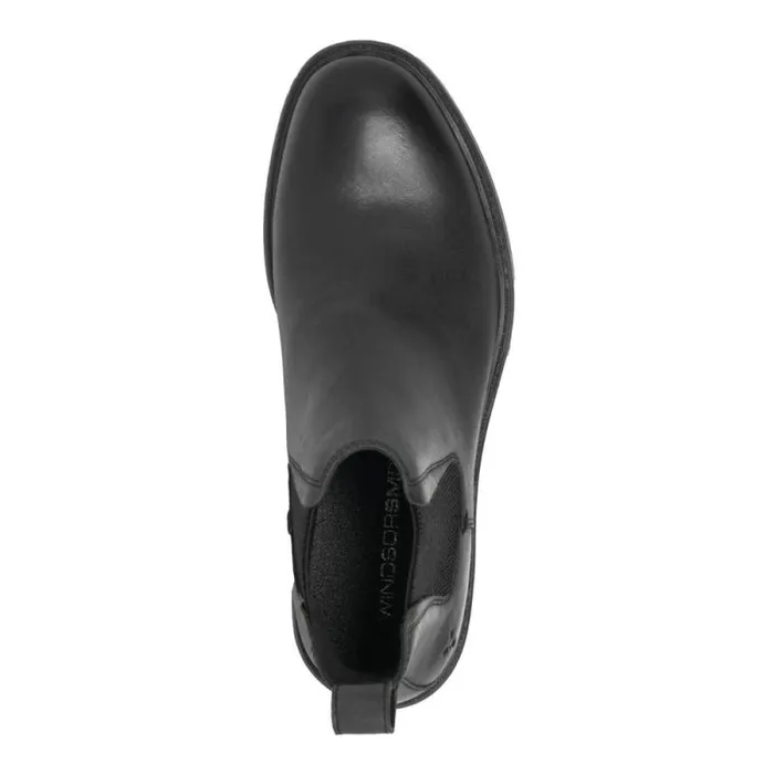 Windsor Smith Boots Men BECKETT BLACK LEATHER BOOTS Windsor Smith Boots Men BECKETT BLACK LEATHER BOOTS
