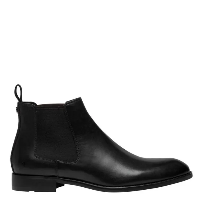Windsor Smith Boots Men DANIELE BLACK LEATHER BOOTS