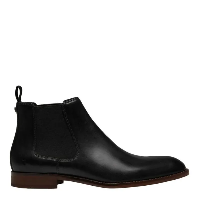 Windsor Smith Boots Men DANIELE BLACKNATURAL SOLE BOOTS
