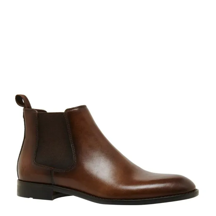 Windsor Smith Boots Men DANIELE DARK BROWN LEATHER BOOTS