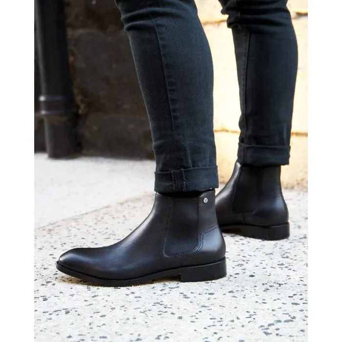 Windsor Smith Boots Men GEORGE BLACK LEATHER BOOTS Windsor Smith Boots Men GEORGE BLACK LEATHER BOOTS