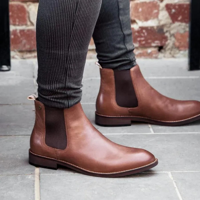 Windsor Smith Boots Men GEORGE BROWN LEATHER BOOTS Windsor Smith Boots Men GEORGE BROWN LEATHER BOOTS