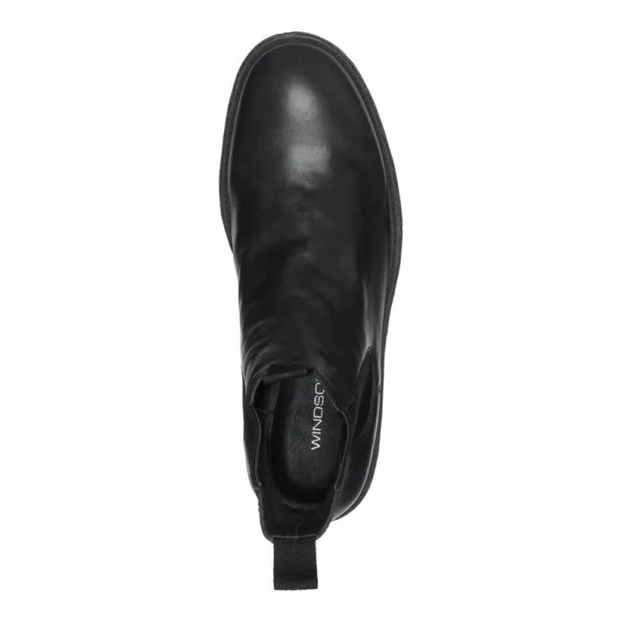 Windsor Smith Boots Men JACE BLACK LEATHER BOOTS Windsor Smith Boots Men JACE BLACK LEATHER BOOTS