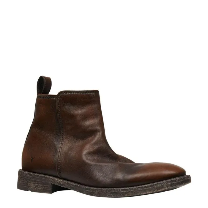 Windsor Smith Boots Men JULIUS TOBACCO LEATHER BOOTS Windsor Smith Boots Men JULIUS TOBACCO LEATHER BOOTS