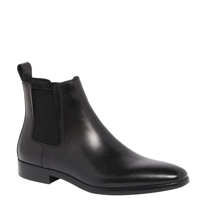 Windsor Smith Boots Men MATTEO BLACK LEATHER BOOTS Windsor Smith Boots Men MATTEO BLACK LEATHER BOOTS