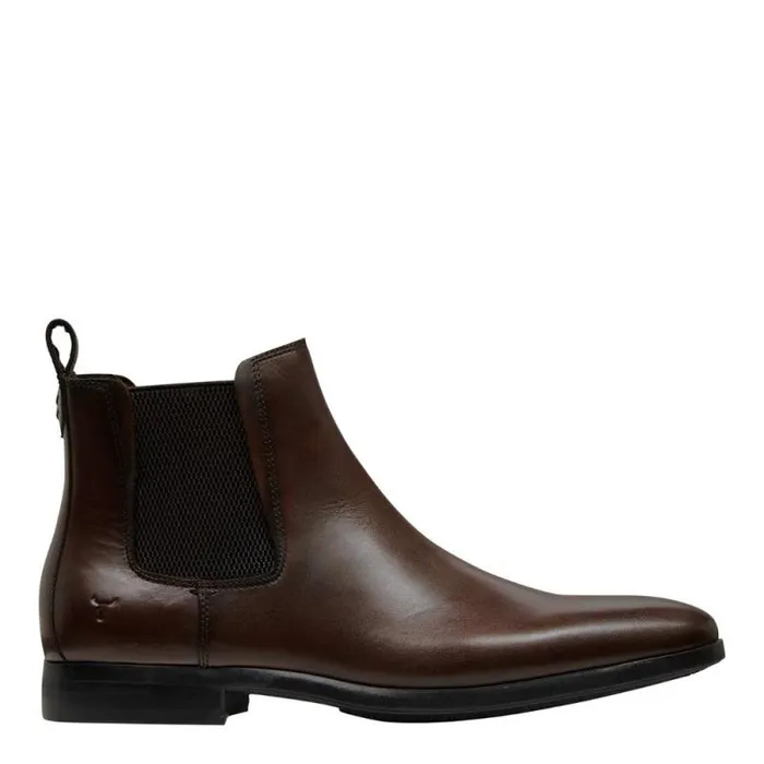 Windsor Smith Boots Men MATTEO BROWN LEATHER BOOTS