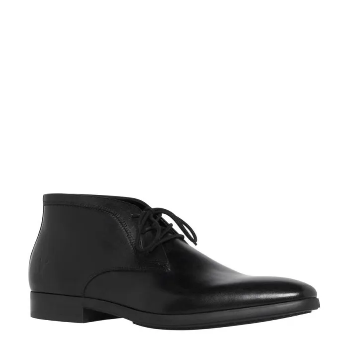 Windsor Smith Boots Men MYLES BLACK LEATHER BOOTS Windsor Smith Boots Men MYLES BLACK LEATHER BOOTS