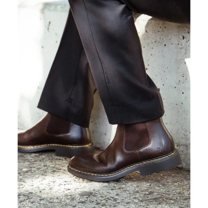 Windsor Smith Boots Men NIALL BROWN LEATHER BOOTS Windsor Smith Boots Men NIALL BROWN LEATHER BOOTS