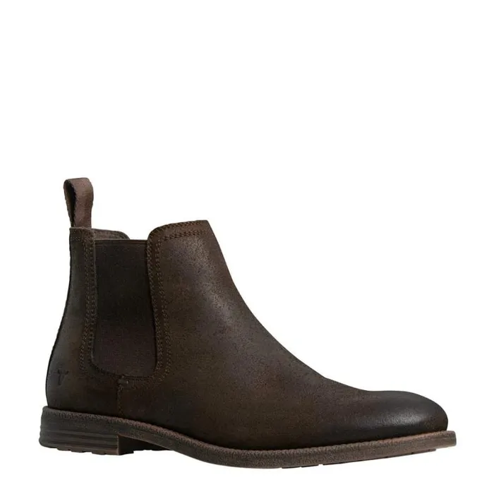 Windsor Smith Boots Men SAXON BROWN OIL SUEDE BOOTS Windsor Smith Boots Men SAXON BROWN OIL SUEDE BOOTS