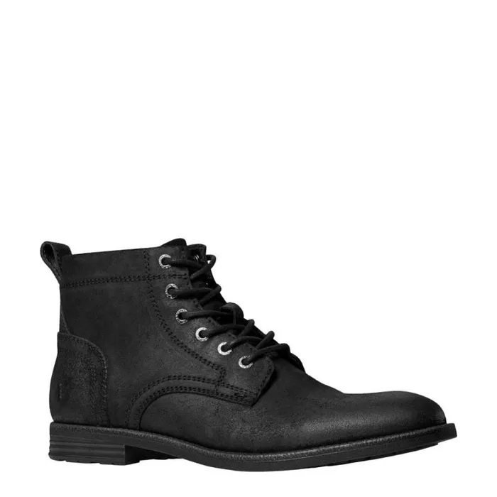 Windsor Smith Boots Men SEBASTIAN BLACK OIL SUEDE LEATHER BOOTS Windsor Smith Boots Men SEBASTIAN BLACK OIL SUEDE LEATHER BOOTS