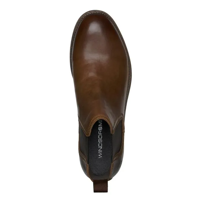 Windsor Smith Boots Men SERGIO DARK BROWN LEATHER BOOTS Windsor Smith Boots Men SERGIO DARK BROWN LEATHER BOOTS