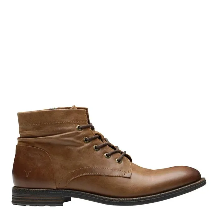 Windsor Smith Boots Men STEPHAN TAN LEATHER BOOTS