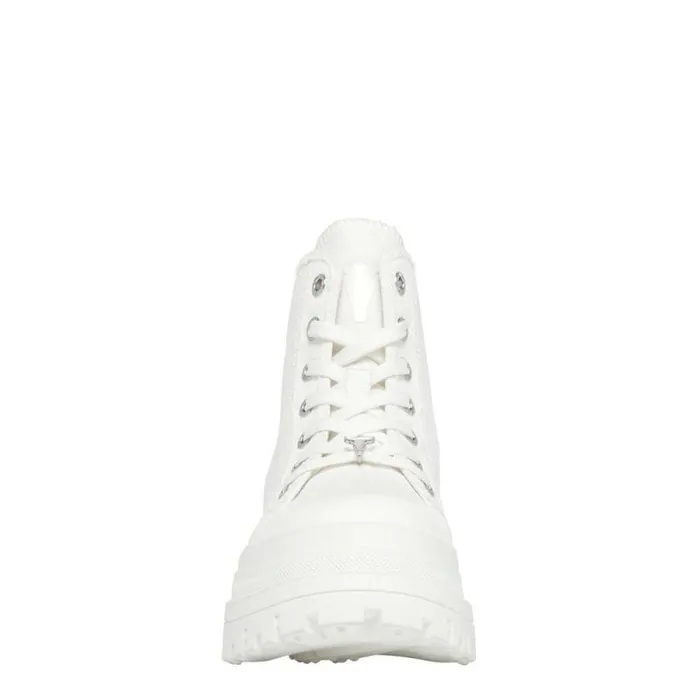 Windsor Smith Boots Women DESERVE WHITE PLATFORM BOOTS