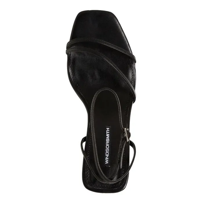 Windsor Smith Heels Women CALLIE BLACK HEELS Windsor Smith Heels Women CALLIE BLACK HEELS
