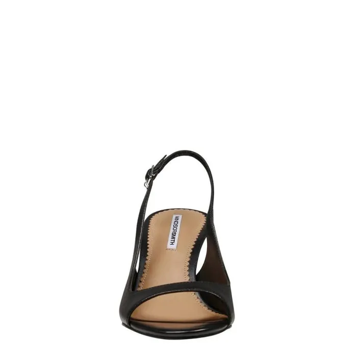 Windsor Smith Heels Women HIBISCUS BLACK LEATHER HEELS Windsor Smith Heels Women HIBISCUS BLACK LEATHER HEELS