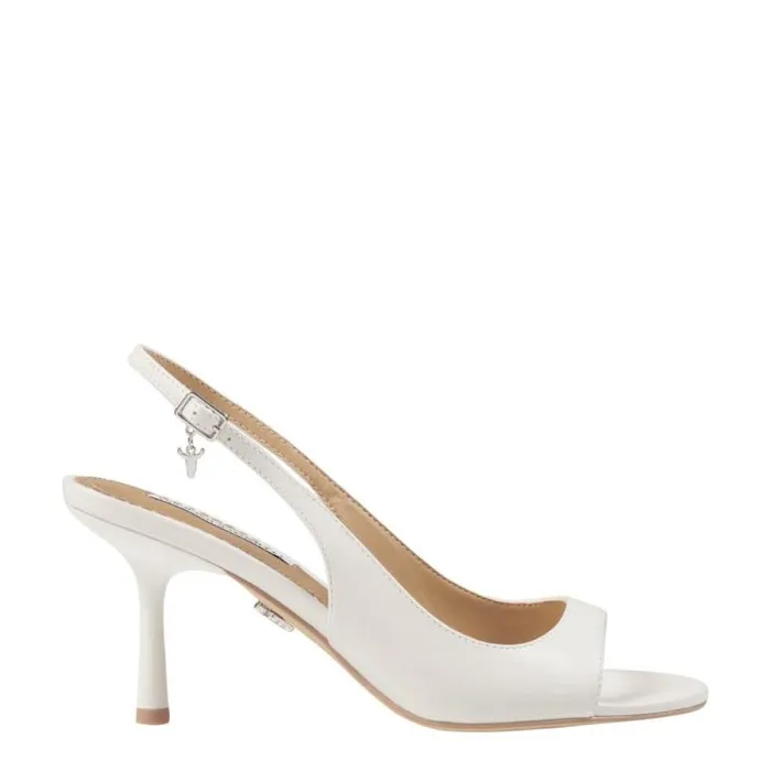 Windsor Smith Heels Women HIBISCUS SNOW LEATHER HEELS