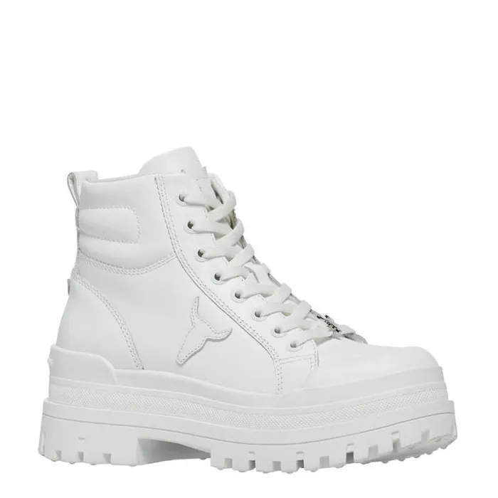 Windsor Smith Platforms Women DISASTER WHITE PLATFORM BOOTS Windsor Smith Platforms Women DISASTER WHITE PLATFORM BOOTS