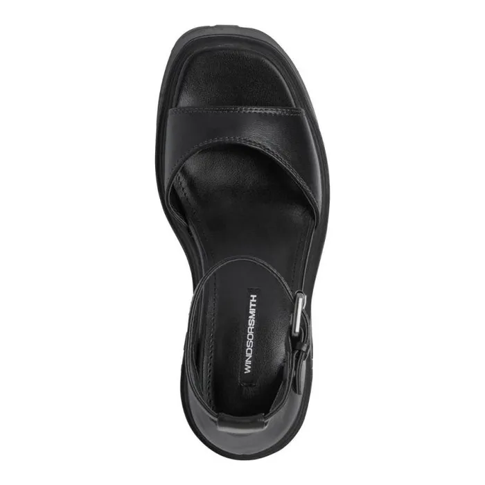 Windsor Smith Platforms Women FLAWS BLACK PLATFORM HEELS Windsor Smith Platforms Women FLAWS BLACK PLATFORM HEELS