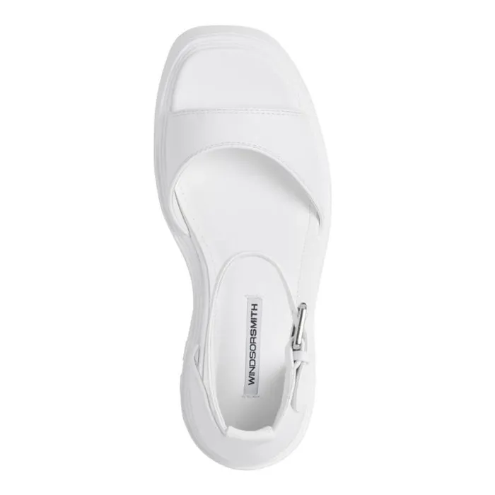Windsor Smith Platforms Women FLAWS WHITE PLATFORM HEELS Windsor Smith Platforms Women FLAWS WHITE PLATFORM HEELS