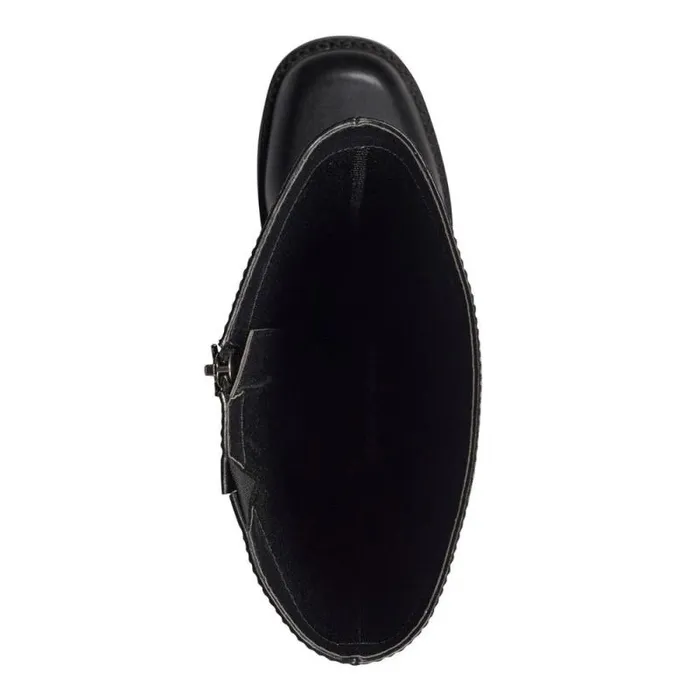Windsor Smith Platforms Women NICHE BLACK PU PLATFORM BOOTS Windsor Smith Platforms Women NICHE BLACK PU PLATFORM BOOTS