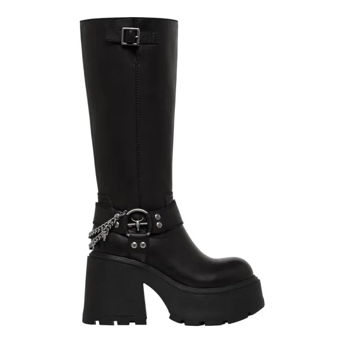 Windsor Smith Platforms Women SECURITY BLACK PLATFORM BOOTS