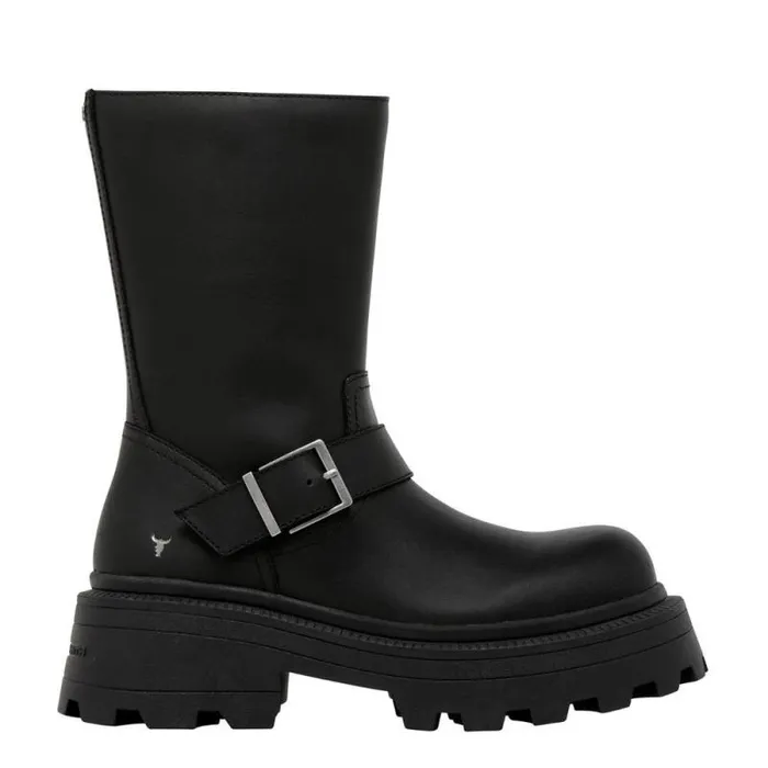 Windsor Smith Platforms Women TEASIN BLACK PLATFORM BOOTS