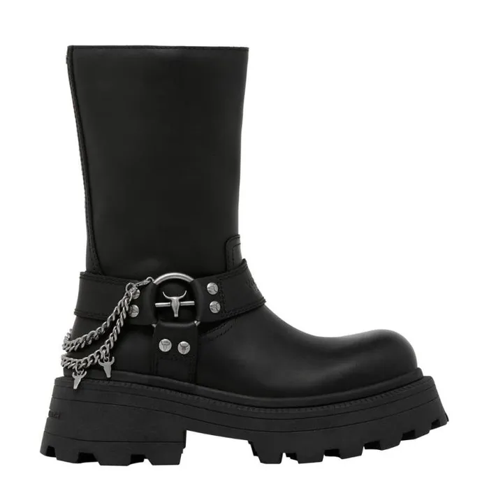 Windsor Smith Platforms Women THRILLING BLACK PLATFORM BOOTS